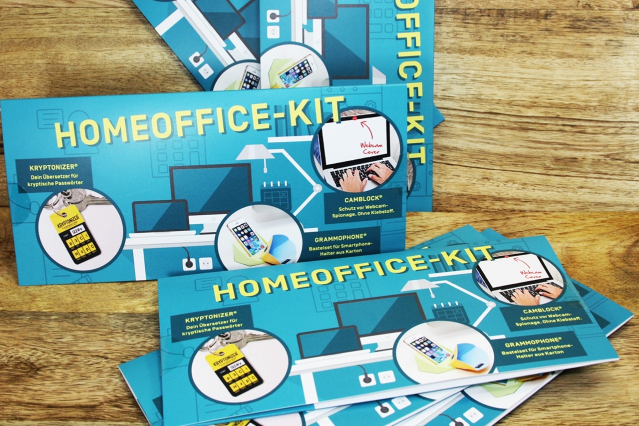 Homeoffice Kit - printed with your design